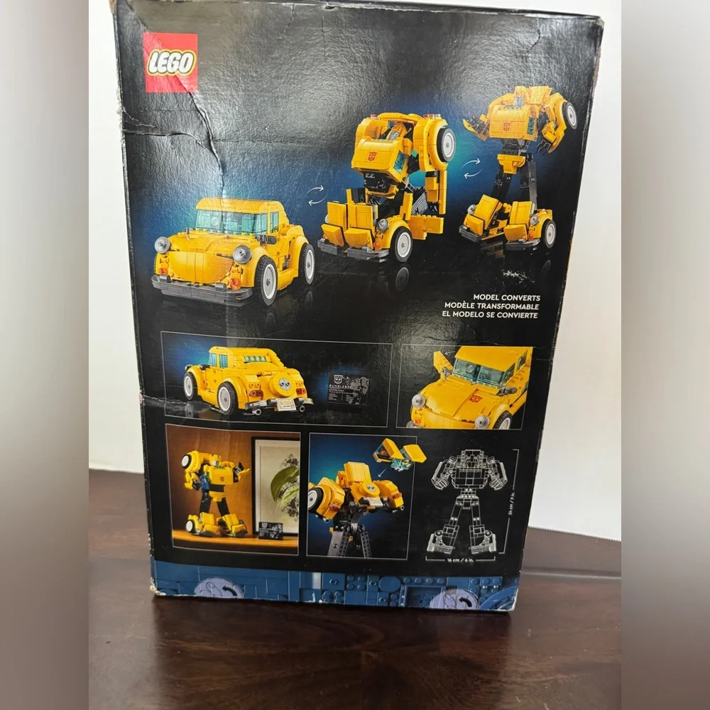 LEGO Yellow Bumblebee Transformer Buildable Model - Picture 4 of 9